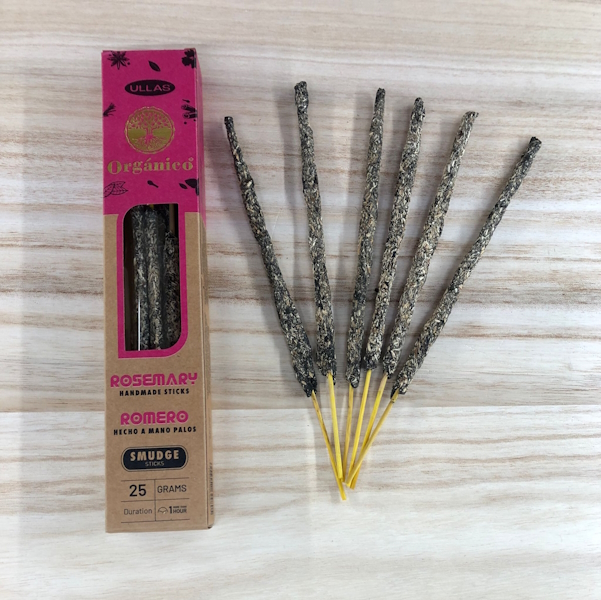 Incienso orgánico Romero Ullas 25gr